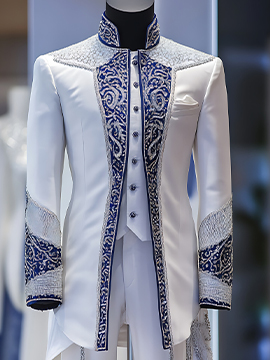 Embroidered Royal Sherwani
